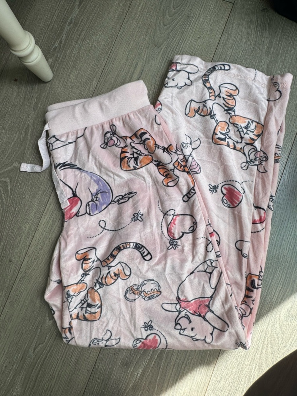 Disney Pink Winnie the Pooh & Tigger Women's Pajama Pants
